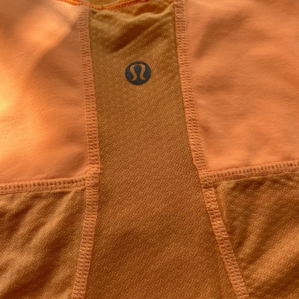 Women's Orange‎ LuluLemon Yoga Tank Top